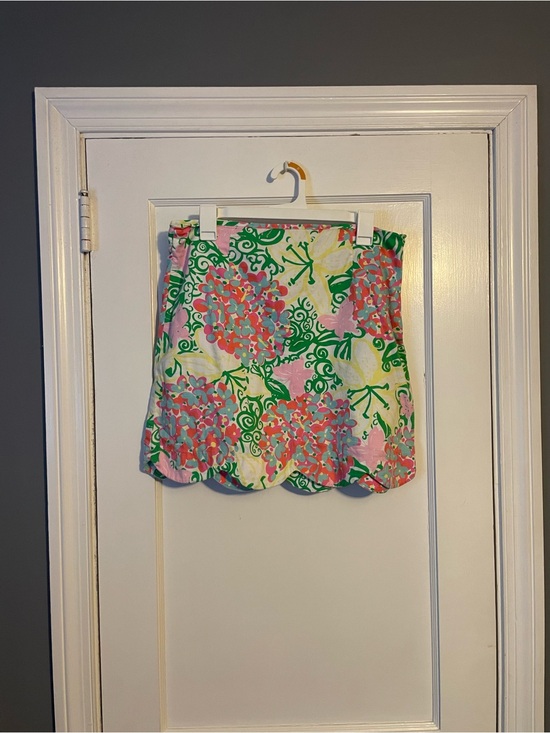 Lilly Pulitzer Dresses & Skirts - Lilly Pulitzer Callie Ruffle Mini Skirt in the Mariposa Women’s Size 8